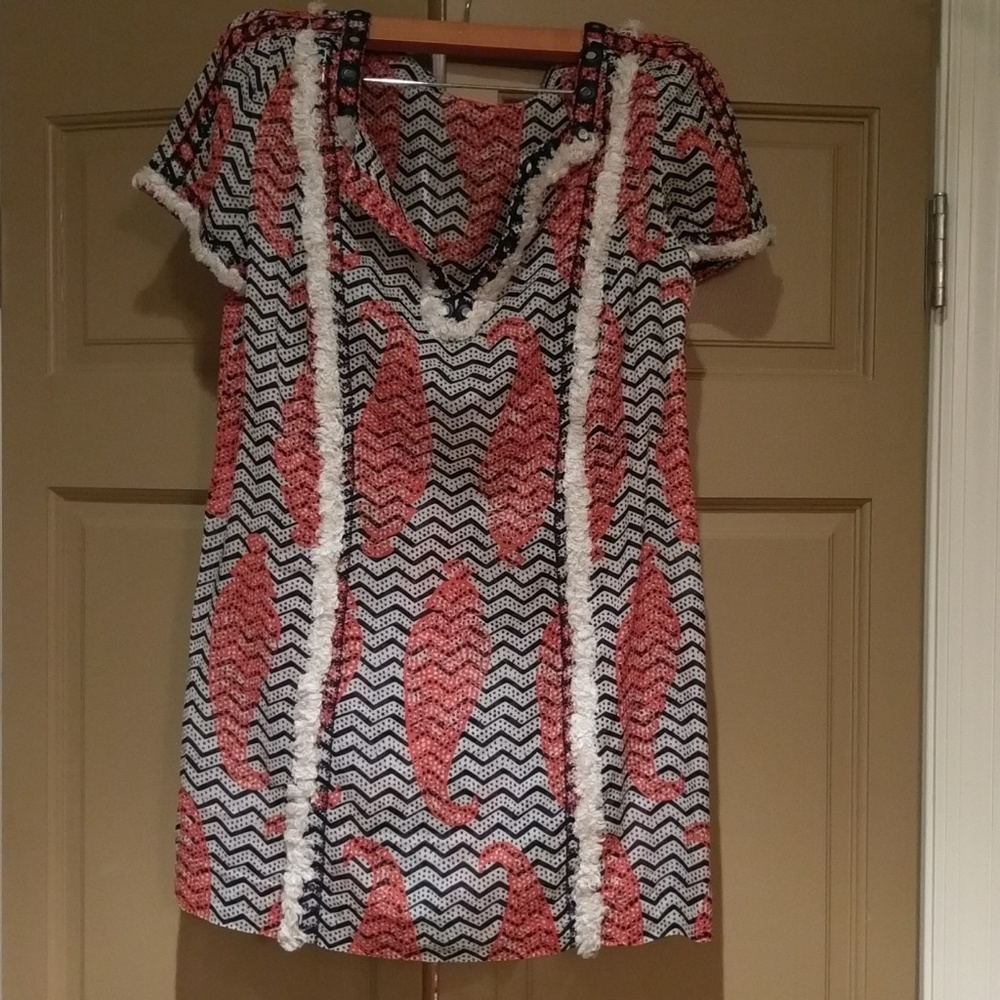 Tory Burch tunic top.